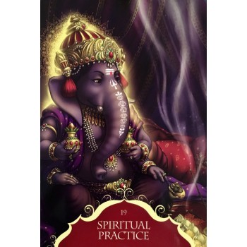 Whispers of Lord Ganesha Oracle Kortos Blue Angel